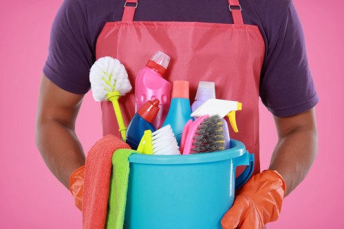 Mattress stain treatment and vacuuming during mattress cleaning