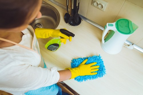Carpet cleaning issue being assessed professionally