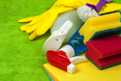 Clean and refreshed living room upholstery after professional treatment
