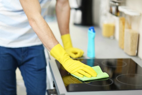 Harrow Weald carpet cleaners carrying out a safe and insured service